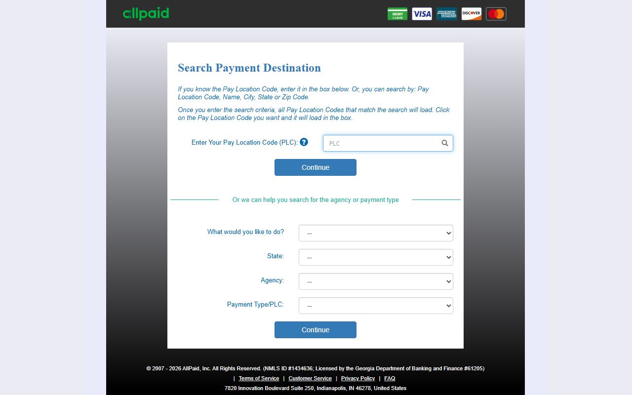 Wallowa County warrant records GovPay AllPaid payment portal